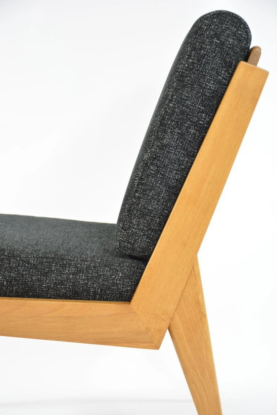 Image 1 of L-vormige fauteuil in gemêleerd zwart