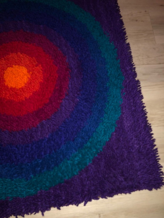 Tapis Verner Panton Tisca Circle – Wool (photo 7 of 11)