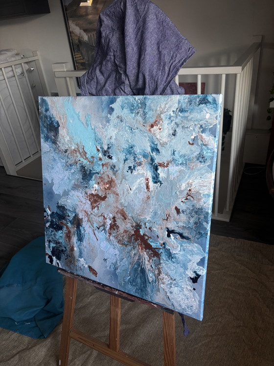 A Hopeful Breeze 60x60 cm – Paintings & Drawings, Canvas (photo 3 of 3)