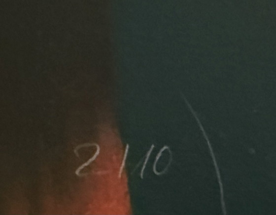 Image 1 of Karmen Moccha: "Arnold Schwarzenegger”. Handgesigneerd en genummerd.