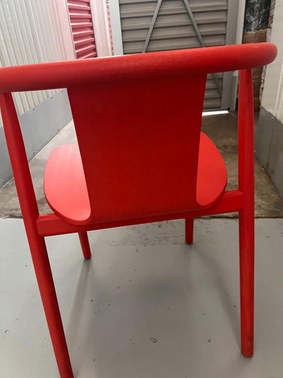 Set aus 4 Bac Cappellini Stühlen - Design von J. Morrison – Esszimmerstühle, Wood (photo 4 of 6)