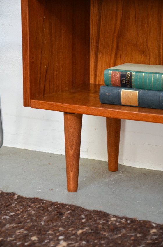 Image 1 of Vintage teak bookshelf, Denmark, retro Hundevad midcentury design