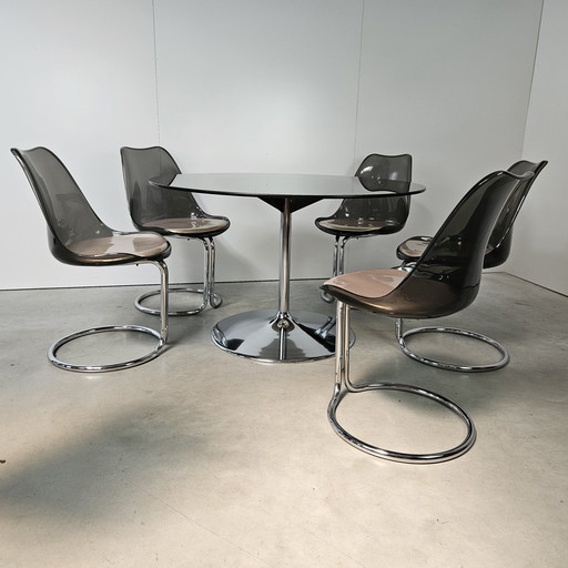 Vintage Space Age dining set seventies
