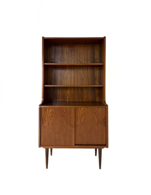Vintage Danish teak bookcase '60