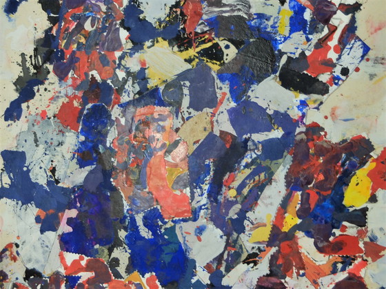 Image 1 of Valter Gibson, Signé Et Daté 92, Technique Mixte