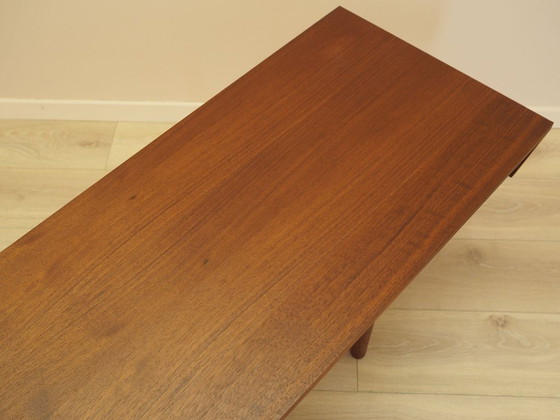 Image 1 of Buffet bas en teck, design danois, années 1960, fabriqué au Danemark