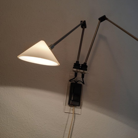 Image 1 of Postmodern design dimmable wall lamp Pola Design Amstelveen, 1980s