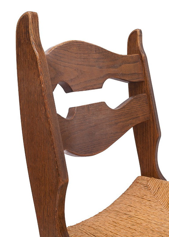Set di 6 sedie di Guillerme e Chamberron – Guillerme et Chambron, Sedie da pranzo, Wood, Vintage (photo 7 of 9)