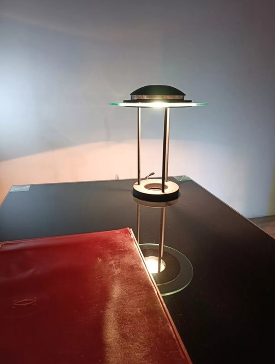Original Saturn lamp by Robert Sonneman for G. Kovacs 1980 – G Kovacs, Table lamps, Metal (photo 8 of 12)