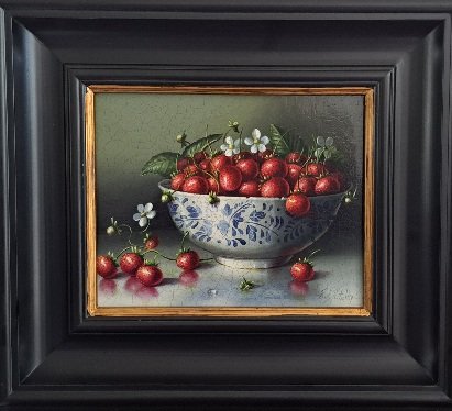 Image 1 of Wild Strawberries In Bowl By Rob Ritchie