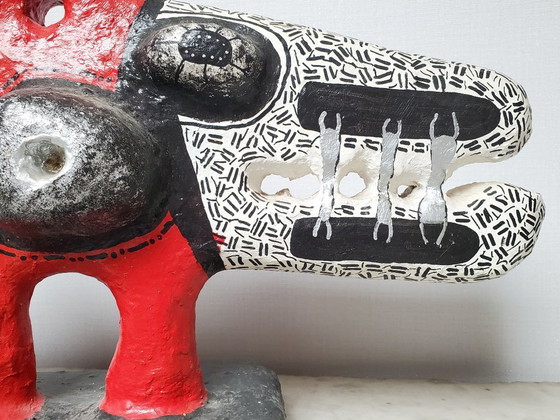Image 1 of Kaj-Ficaja papier-maché-sculptuur (1959) (Ref 4085)