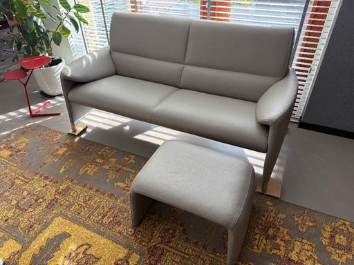 Leolux Felizia 2,5-zits + 2x Fauteuil + POEF