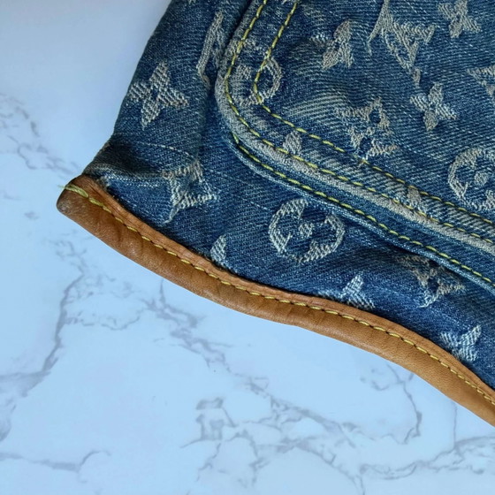 Louis Vuitton denim Sac Plat – Bolsos tote, Vintage (photo 26 of 27)