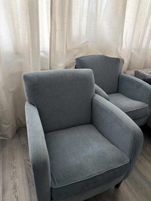 2 x Masèe Fautuill Blauw