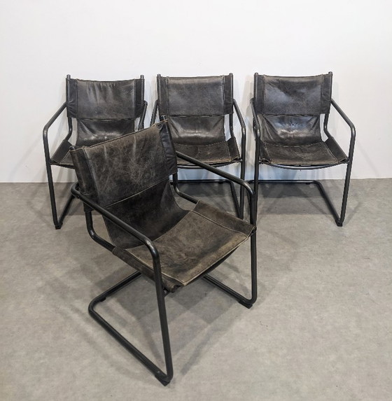 Image 1 of Cuatro sillas tubulares Bauhaus