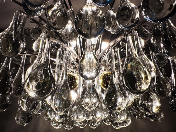 Image 1 of Grande lampadario vintage a goccia di Christoph Palme
