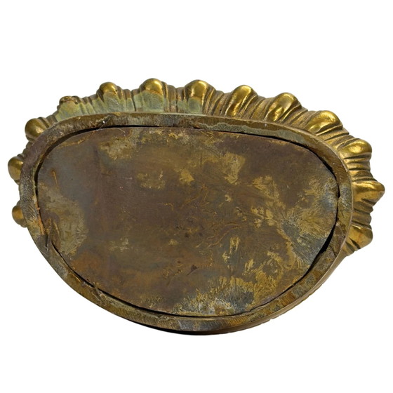 Gilded Bronze Buddha Statue – Bhumisparsha Mudra – Symbol for Grounding, Strength, and Enlightenment (photo 11 of 11)