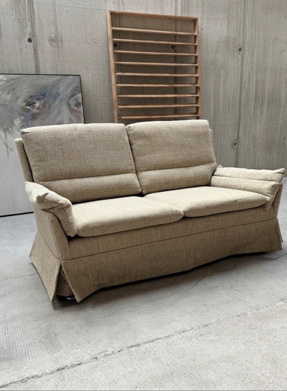 Image 1 of CARL STRAUB SEATING GROUP POLTRONA, DIVANO 2 POSTI E 3 POSTI LANA BEIGE CREMA