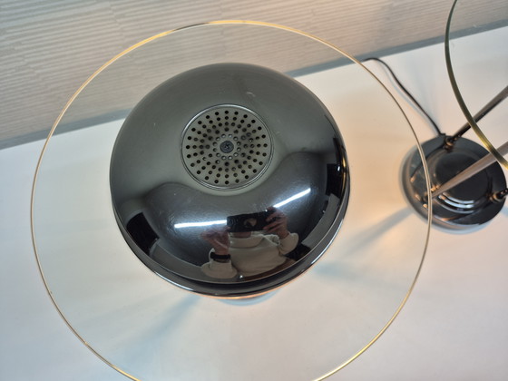 Image 1 of Saturn table lamp (2) Robert Sonneman. Vintage desk lamp.