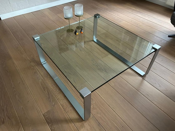 Table en verre Robert Schmitt K830 – Ronald Schmitt, Tables basses, Chrome (photo 3 of 5)