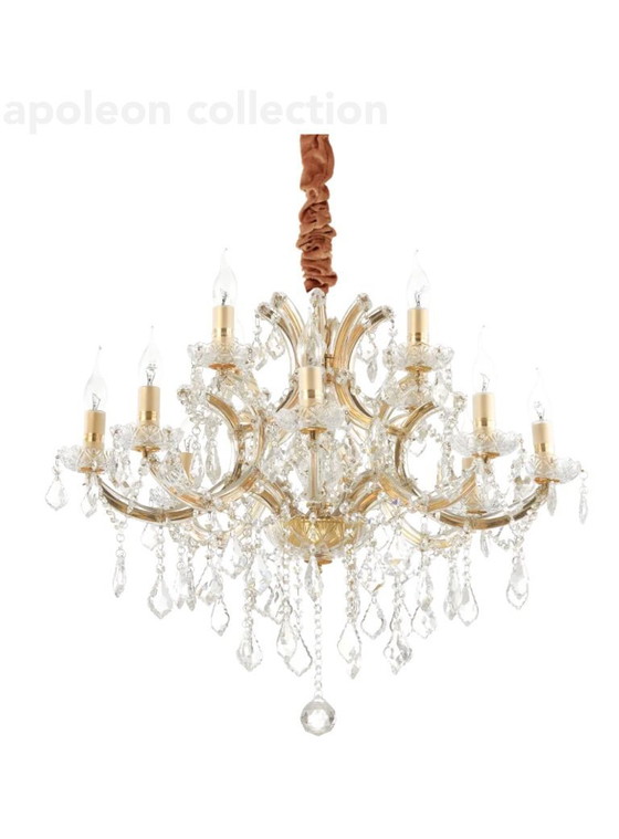 Image 1 of iDEAL LUX Model Napoleon SP12 ORO Chandelier