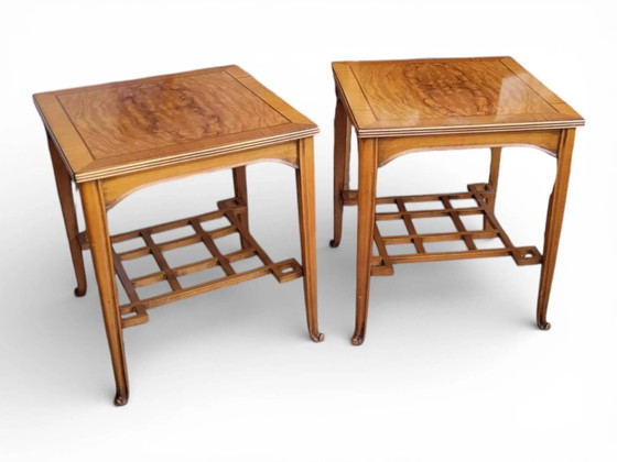 Jugendstil Couchtisch 1900 – Beistelltische, Art Nouveau (photo 9 of 18)