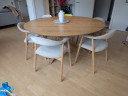 Tavolo rotondo in rovere Ethnicraft 163cm