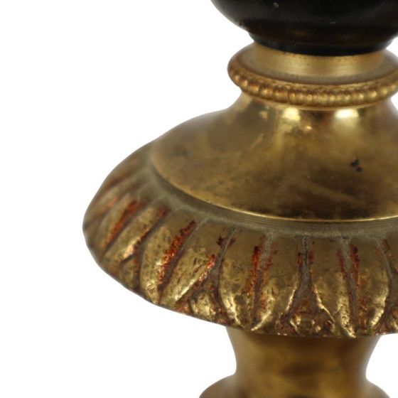 Grande lampe de table en laiton, style Empire français classique, 59 cm – Brass (photo 15 of 18)