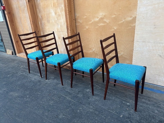 Image 1 of 4 sedie da pranzo vintage Cees Braakman per Pastoe