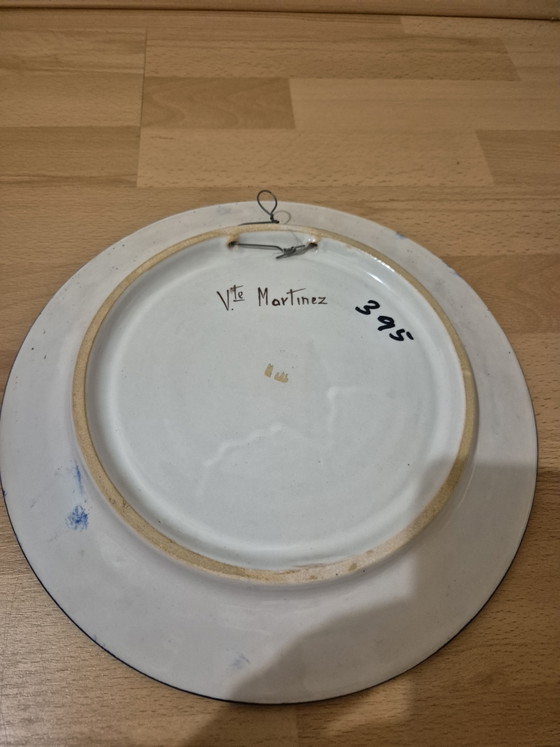 Handbemalt – Vte Martinez, Wanddekoration, Ceramic (photo 4 of 6)