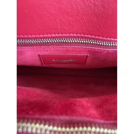 Image 1 of Designer Business Bag |   SAINT LAURENT |  Carryall Rouge Orient | red