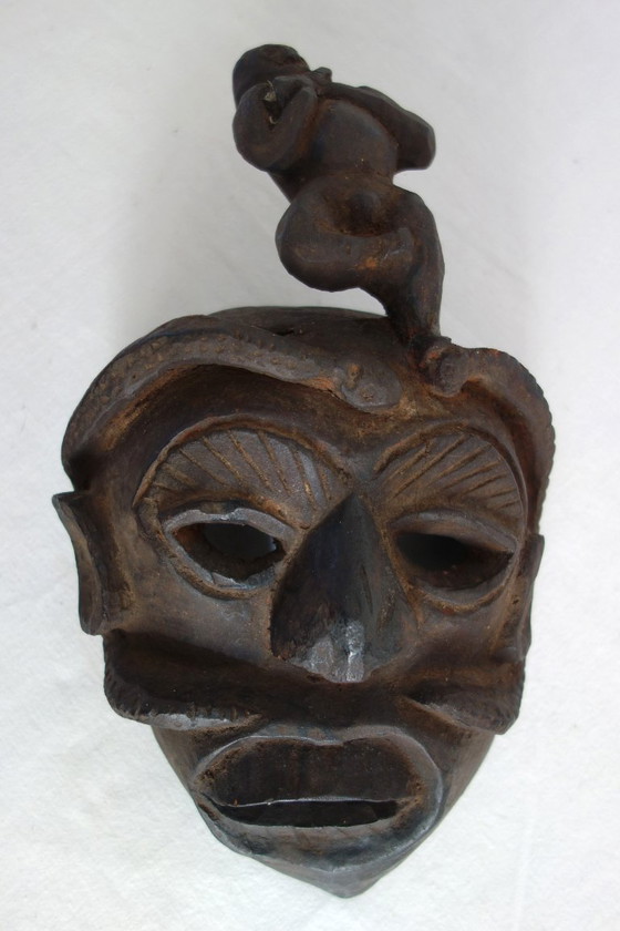 Image 1 of Lot de 3 masques Himalayens vintage