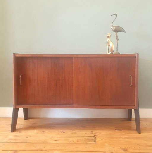 Vintage lowboard / wall cabinet / sideboard / side table. Wood. Rosewood.