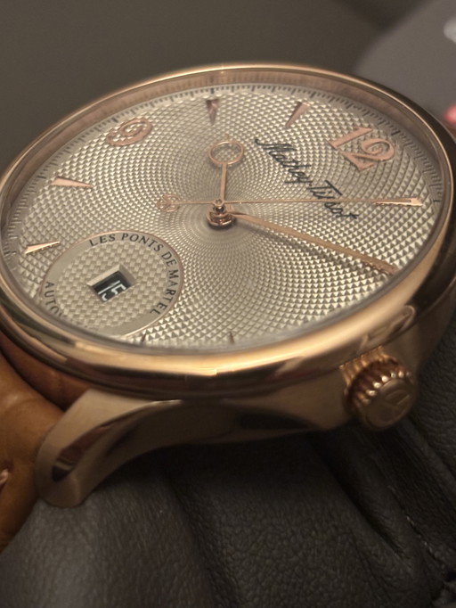 Mathey tissot limited edition gold plated 