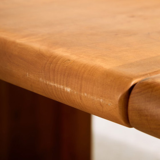 Image 1 of MK10590 Set da pranzo in legno di ontano di Erwin Berghammer per Team 7, Set di 7