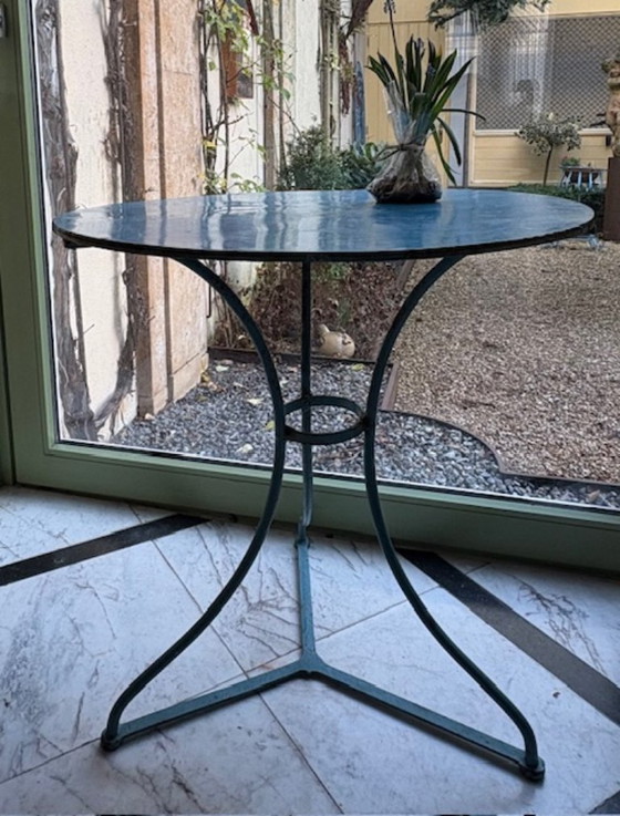 Image 1 of Antique French bistro table