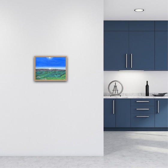 Image 1 of Gouache auf Naturpapier. Größe 30x40cm.