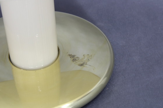 Image 1 of 1970s Glass Mushroom Table Lamp, Italy