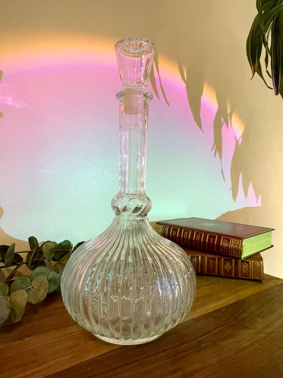 Carafe vintage – Verres et carafes, Glass (photo 2 of 2)