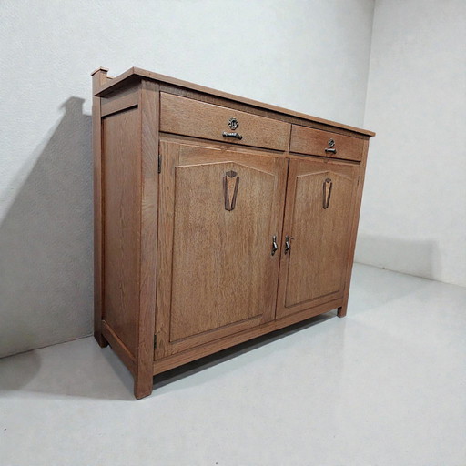 Credenza antica della scuola di Amsterdam