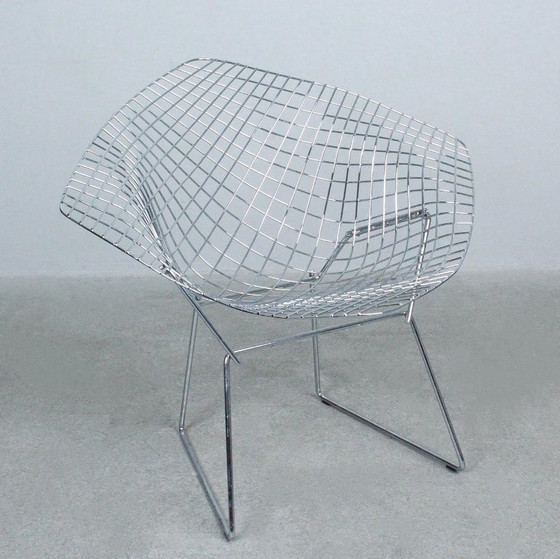 Image 1 of Fauteuil Diamond modèle 421, Harry Bertoia,