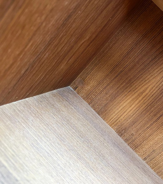 Secrétaire Vintage Danois Design Teck des Années 1960 par Dyrlund, Bureaux, Bois, Marron (photo 13 sur 13)