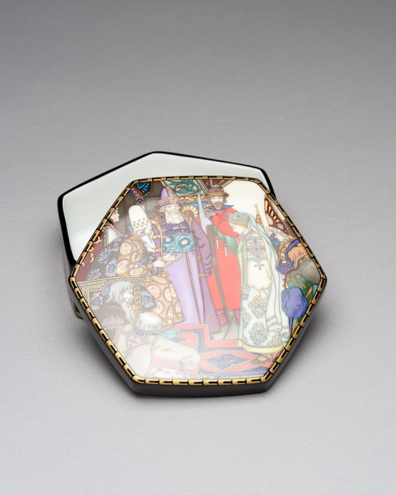 Image 1 of Heinrich Villeroy & Boch Boris Zvorykin Die Schneekönigin Russian Fairy Lid-box