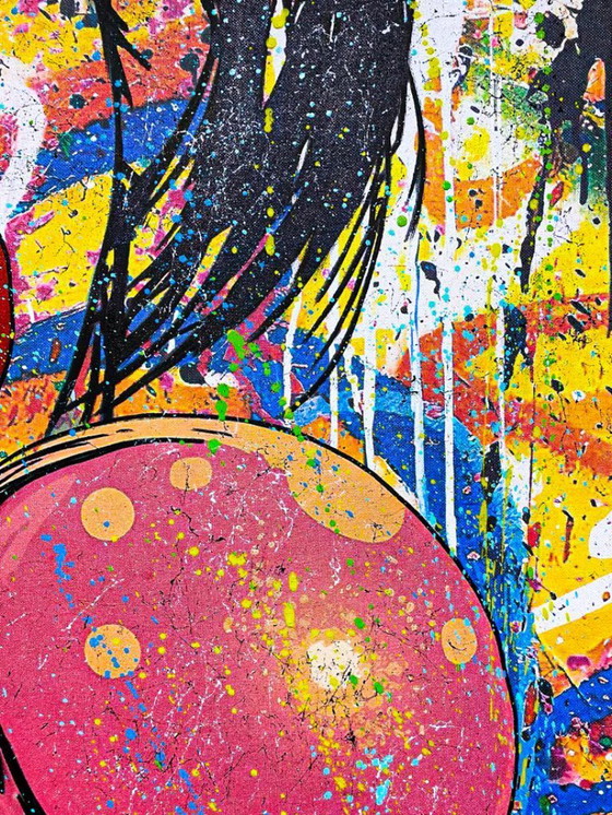 Image 1 of GONGAS - Tan ansioso - Litografía de artista enmarcada