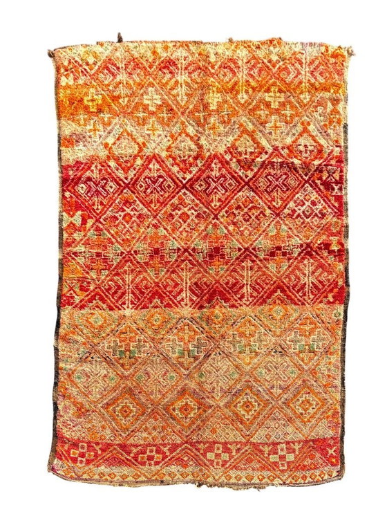 Image 1 of Vintage Moroccan Boujad Rug 180x290 cm – Handmade Berber Wool Rug
