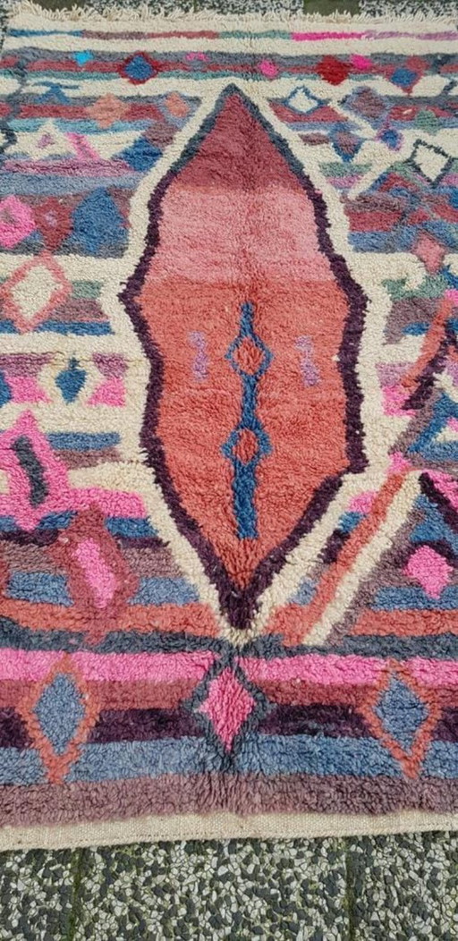 Handgeknoopt Berber tapijt wol 259x156cm