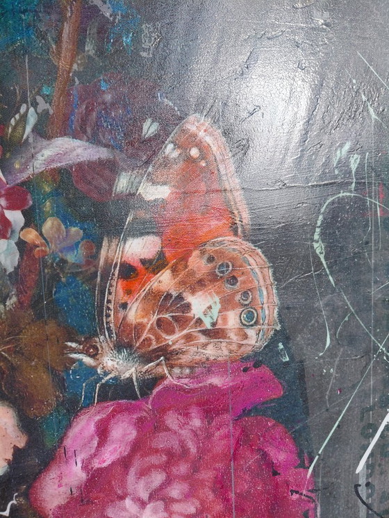 Image 1 of    'Soak up the sun' Mixed-Media Collage by Teis Albers