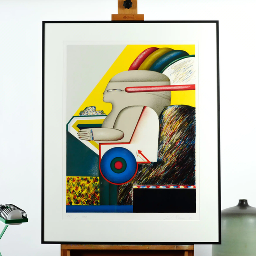 7x Jörg Remé Lithographs