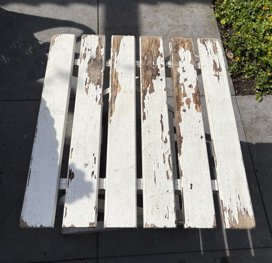 Image 1 of Vintage Herlag wooden garden chairs and table