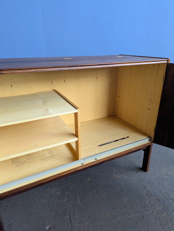 Image 1 of Meuble bar/plateau vinyle vintage danois - HG Furniture